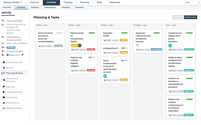 Delivery Dashboard